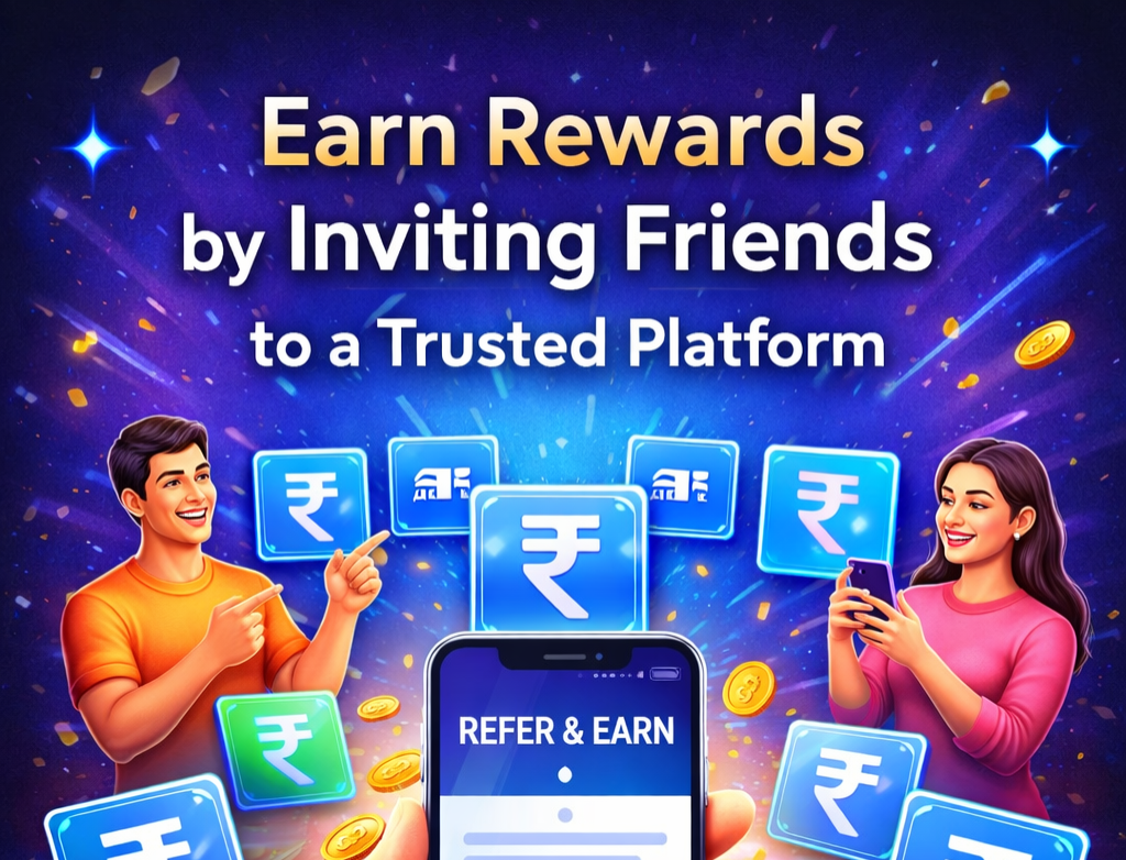 Earn Rewards by Inviting Friends to a Trusted Platform Logo